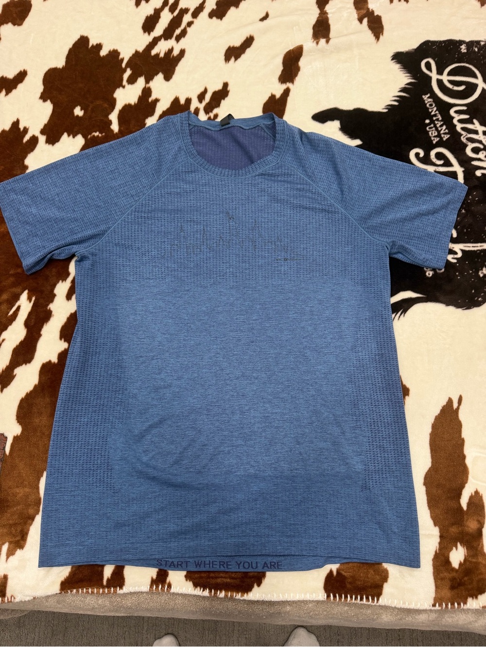 Mens Lululemon New York Metal Vent Tech Short Sleeve